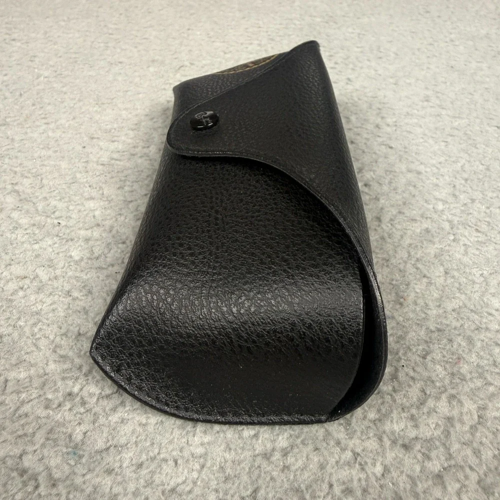 Ray-Ban Black Sunglasses Eyeglasses Case w Cleaning Cloth Genuine Luxottica